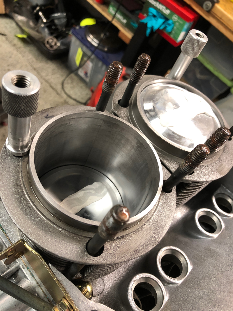 New postons and cylinders for the flat-four.